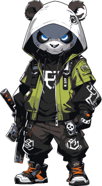 Pack Panda Badass